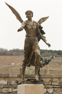 Ange de la vigne (bronze, 2.50m)